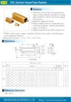 Wire-wound Resistors RHA