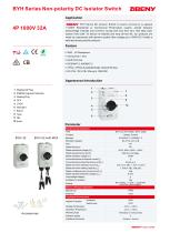 BYH Series Non-polarity DC Isolator Switch