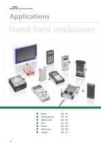 Hand held enclosures