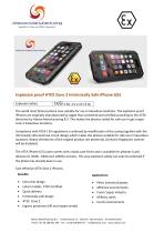 Explosion proof ATEX Zone 2 Intrinsically Safe iPhone 6(S)