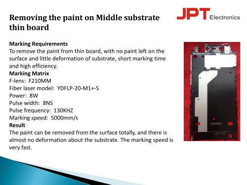 Removing the paint - M1+ MOPA Fiber Laser