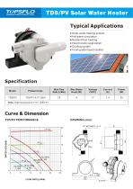 TOPSFLO TD5-PV Solar Water Heater Pump