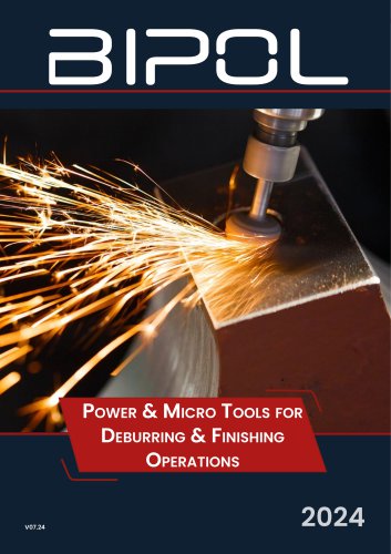 Power & micro tools for deburring & finishing operations