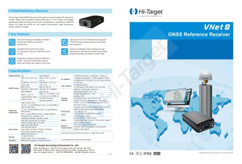 Hi-Target/GNSS CORS System/ VNet Series