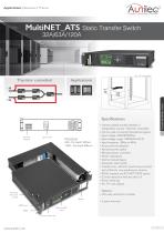 Datasheet MultiNET_ATS 32A/63A/120A