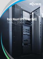 SCU Rack Mount UPS (Li-ion Batt)