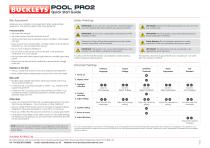Quick start guide: Pool Pro2 - swimmingpool leak detector kit
