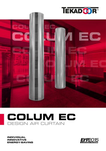 COLUM EC - DESIGN AIR CURTAIN