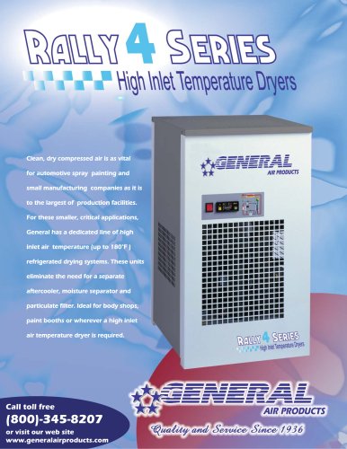 High Inlet Air Temp Dryer