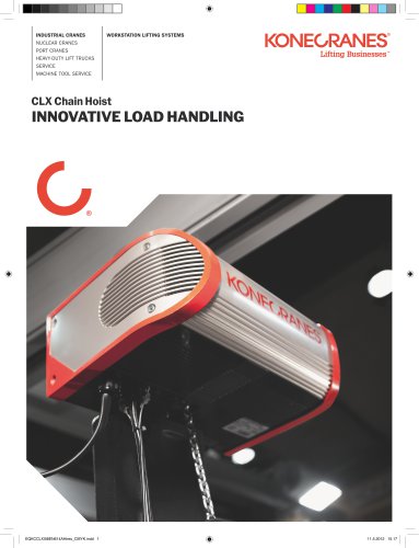 CLX Chain Hoist - Innovative Load Handling