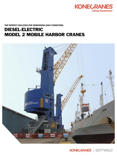 MODEL 2 MOBILE HARBOR CRANES