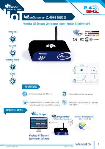 Wireless IOT Gateway LAN Indoor