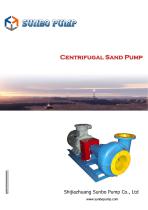 Sunbo Pump Centrifugal Sand Pump Oilwell Drilling