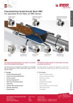 Multi-functional pinch valve system, VMC series