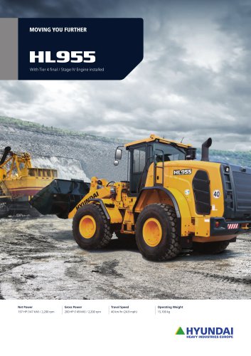 HL955 WHEEL LOADER