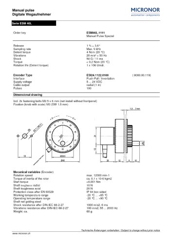 Mini Manual Pulse Generator 