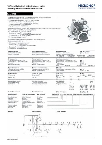 Turn Motor Potentiometer with two cycle time