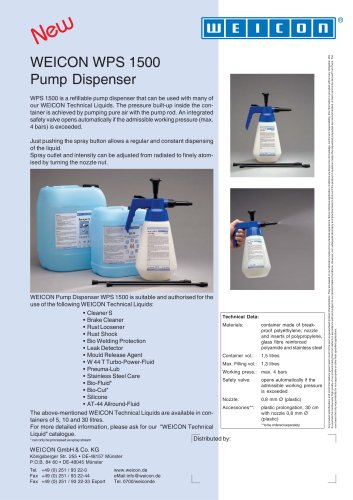 WEICON-WPS-1500-Pump-Dispenser