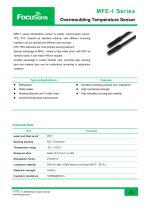 MFE-1 Series / Overmoulding Temperature Sensor