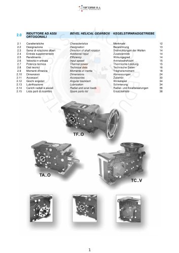 BEVEL HELICAL GEARBOX