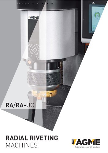 RA/RA-UC : RADIAL RIVETING MACHINES