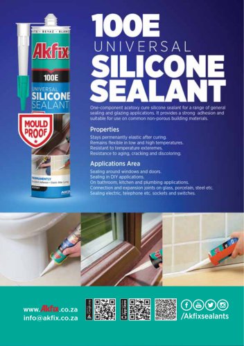 100E Universal Silicone Sealant Brochure