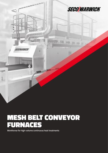 MESH BELT Conveyor Furnaces