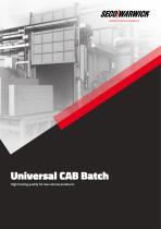 UNIVERSAL CAB BATCH FURNACE- High brazing quality for low volume producers
