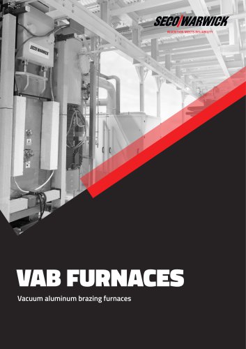 VAB Furnaces - Vacuum aluminum brazing furnaces