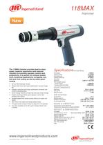 118MAX Air Hammer Product Data Sheet