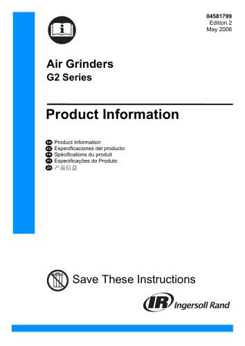 Air Grinders G2 Series