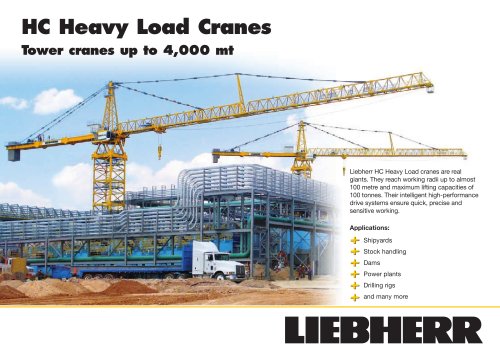 HC Heavy Load Cranes