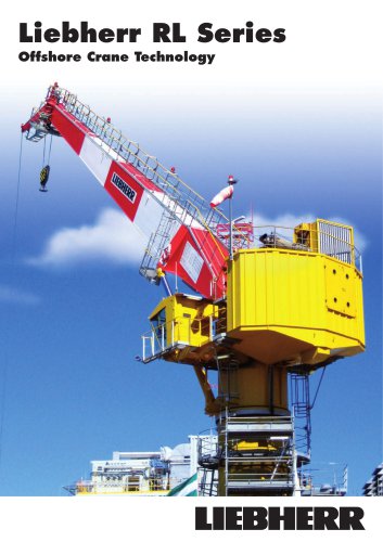 Liebherr Offshore Cranes RL Series