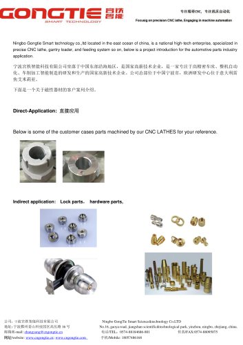 For Hardware Manufacturing Q7 CNC Lathe in Tray Feeding System