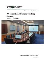 AV Record and Camera Tracking System