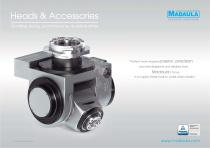 HEADS & ACCESSORIES FOR MILLING, BORIN, PORTAL MACHINES & VERTICAL LATHES