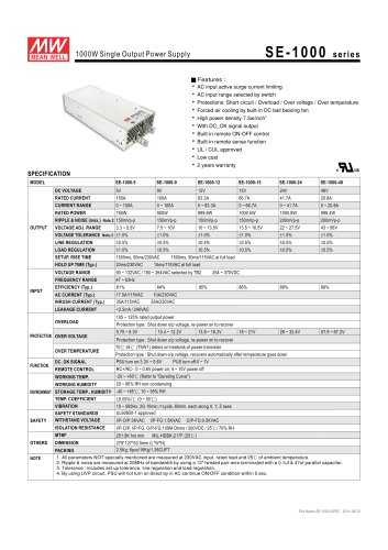 SE-1000 series