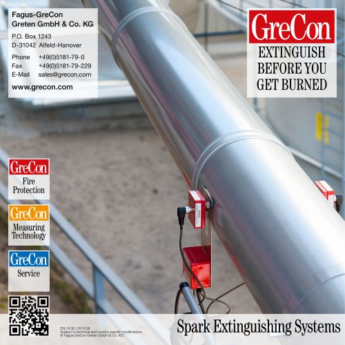 BS 7 - Spark Extinguishing Systems