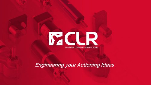 CLR Gear Motors in Electromechanical Projects