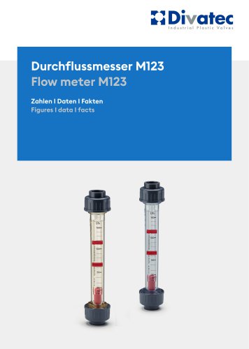 Durchflussmesser M123