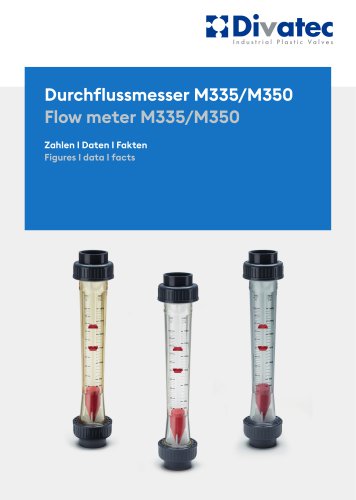 Flow meter M335/M350
