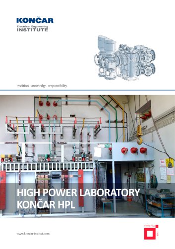 KONCAR-Institute: High power laboratory