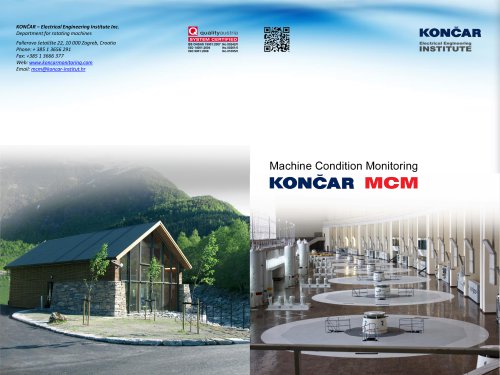 KONCAR-Institute-Machine Condition Monitoring