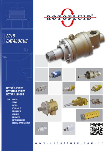 ROTOFLUID GENERAL CATALOGUE 2015