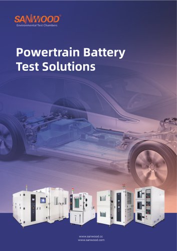 Battery test equipment -Powertrain Battery Solution