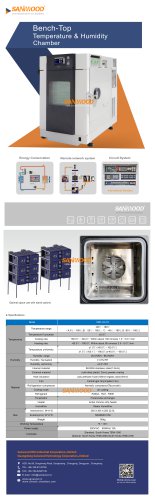 Bench-Top Type Temperature (& Humidity) Chamber 2018