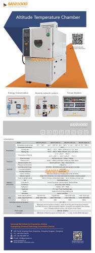 CLIMATIC TEST CHAMBER / ALTITUDE / AUTOMATIC / EXPLOSION-PROOF