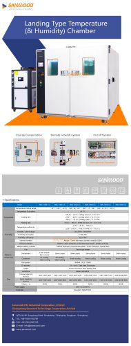 Humidity and temperature test chamber SMC-8000-CC