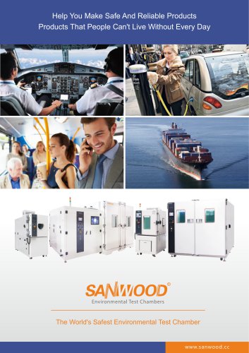 Sanwood Test Chamber Product catalogue