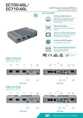 EC700-ASL/EC710-ASL